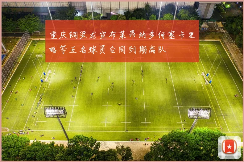 重庆铜梁龙宣布莱昂纳多何塞卡里略等五名球员合同到期离队